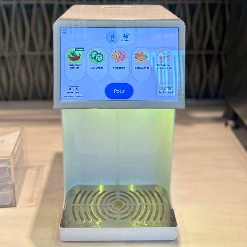 Flavored Water(Delta Sky Club)