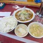 モツ煮(並　定食(とん平食堂 )