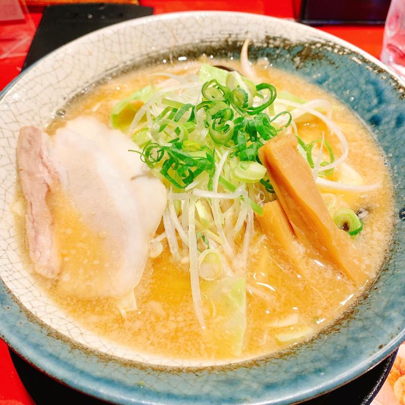 貝出汁味噌ラーメン(越後秘蔵麺　無尽蔵 花園家 （むじんぞう）)