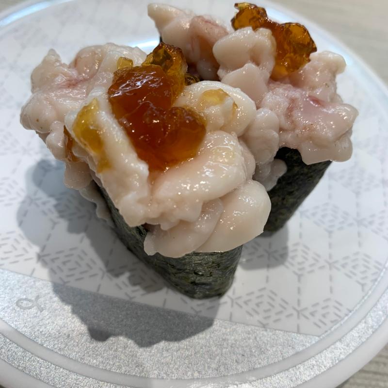 真鱈白子軍艦(はま寿司 池袋グリーン大通り店)