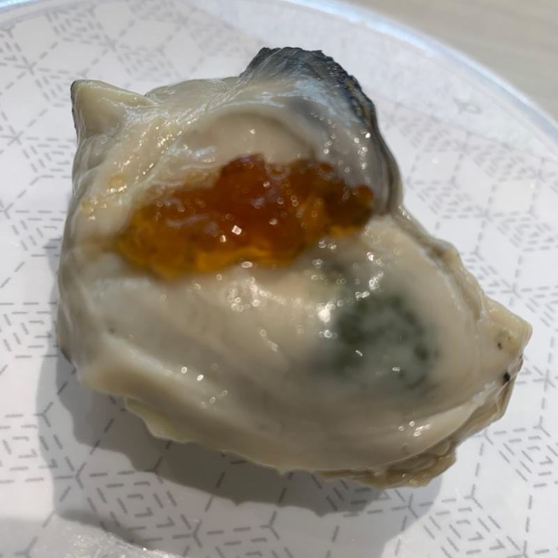 広島県産牡蠣握り(ポン酢ジュレのせ)(はま寿司 池袋グリーン大通り店)