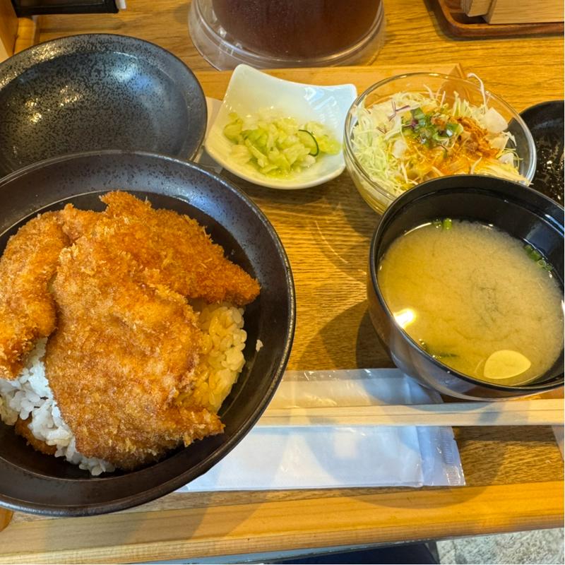 二段もりカツ丼セット(新潟カツ丼タレカツ飯田橋店
)