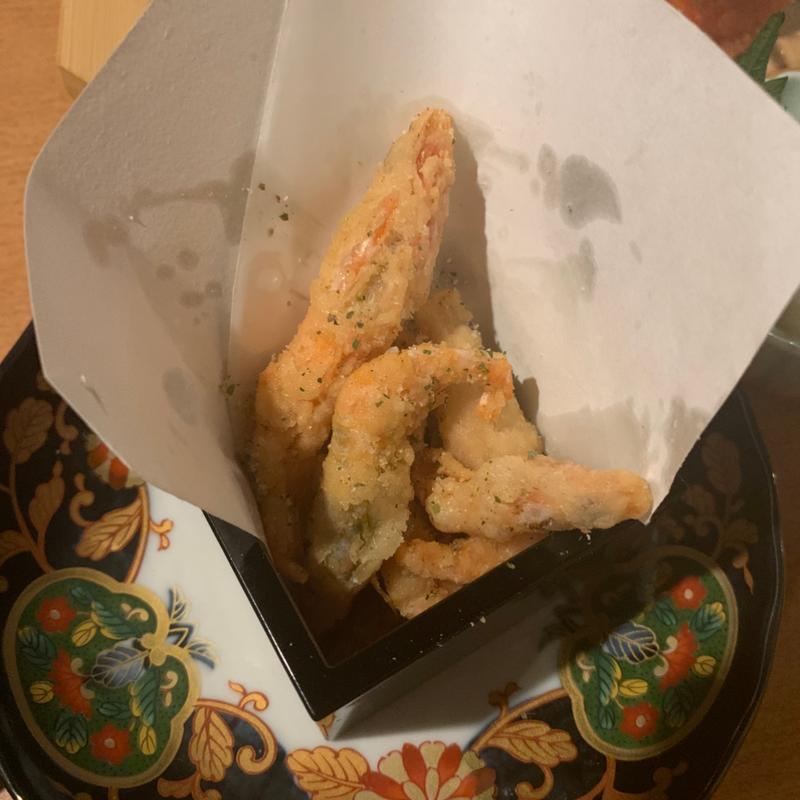 甘えび海苔塩揚げ(旬蔵 上野本店)