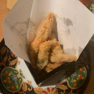 甘えび海苔塩揚げ(旬蔵 上野本店)