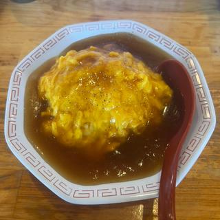 天津飯(家系ラーメン一新家 別所)