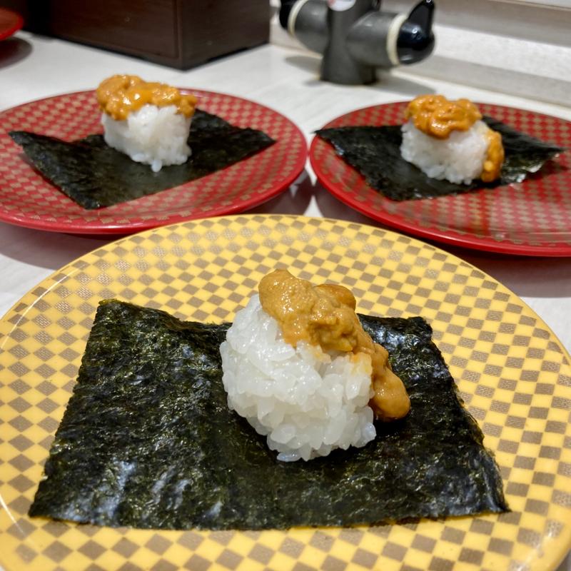 うに海苔包み(魚べい 八潮店)