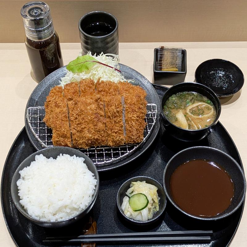 ヒレとロースのWとんかつ御膳(まい泉食堂 エキュート立川店)