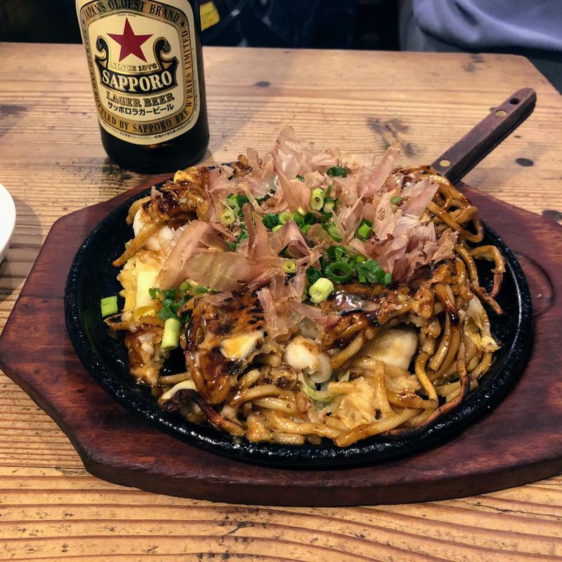 大阪モダン焼　イカ(だいこんまん)