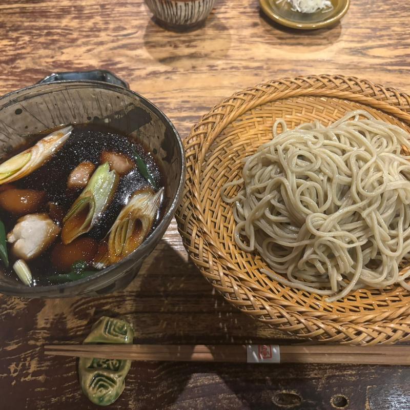 鴨汁荒挽き田舎(四天王寺 はやうち)