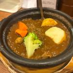 肉2倍牛すじ煮込みカレー