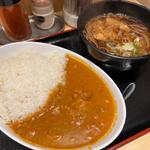 よもだカレー 半たぬきそばセット(よもだそば 日本橋店)