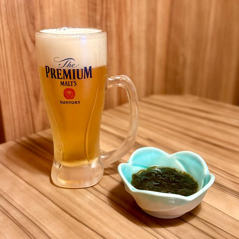 プレミアムモルツ(海鮮と日本酒 政良 新宿店)