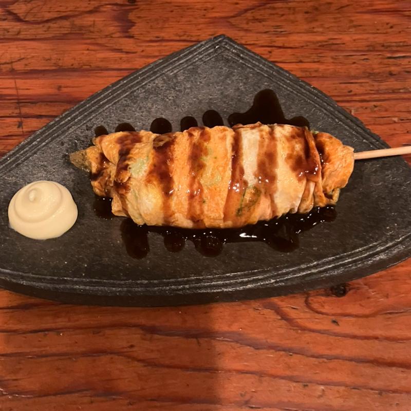 串でとん平焼き(たなかや)