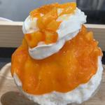 柿とレアチーズ