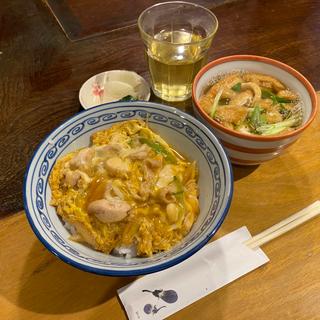 親子丼 ミニ蕎麦きざみ