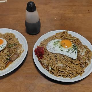 肉玉焼きそば・ダブル