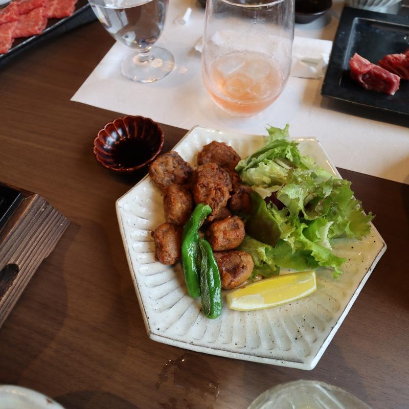 牛肉の唐揚げ(近江牛・和牛専門 レストラン寛閑観)