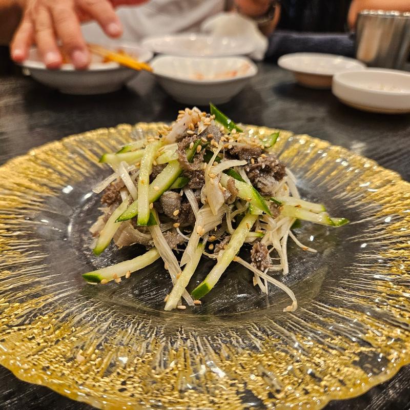 センマイ刺し(豆もやしクッパ専門店ともこ)