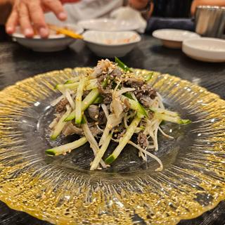 センマイ刺し(豆もやしクッパ専門店ともこ)