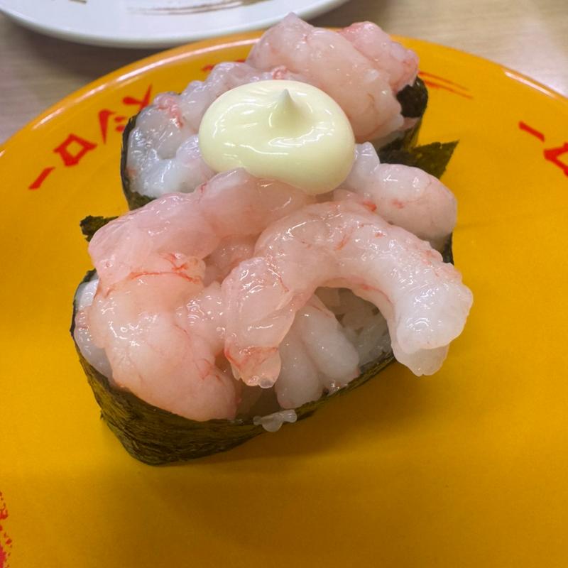 軍艦甘エビ(スシロー 姫路北条店)