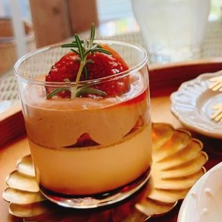 イチジクとプリンのヴェリーヌ