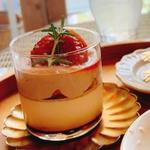 イチジクとプリンのヴェリーヌ