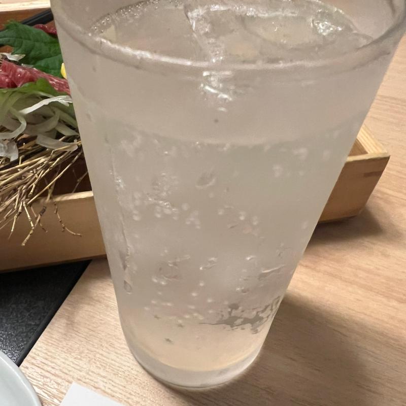レモンサワー(水たき料亭 博多華味鳥 祇園店)