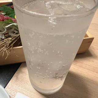 レモンサワー(水たき料亭 博多華味鳥 祇園店)