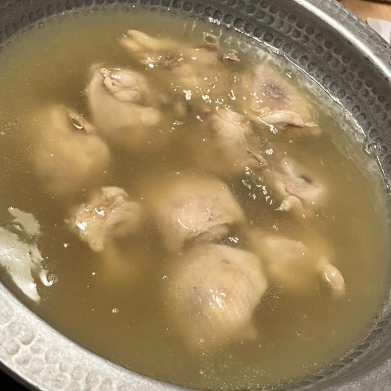 水炊き(水たき料亭 博多華味鳥 祇園店)