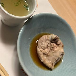 鶏もも肉(水たき料亭 博多華味鳥 祇園店)