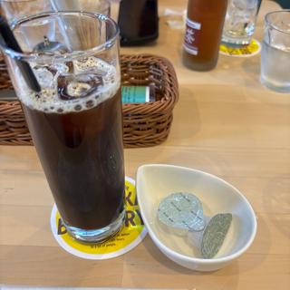 アイスコーヒー(月岡ブルワリー＆キッチンGeppo クラフトビール醸造所)