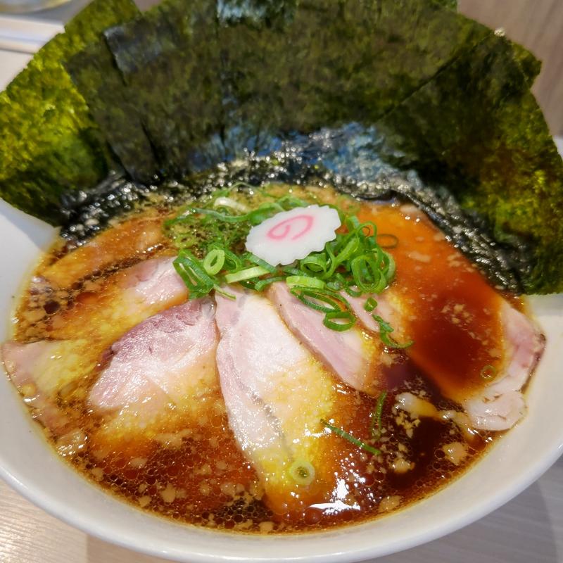 生姜醤油肉増しそば  海苔増し(横浜中華そば 維新商店 みなとみらい店)