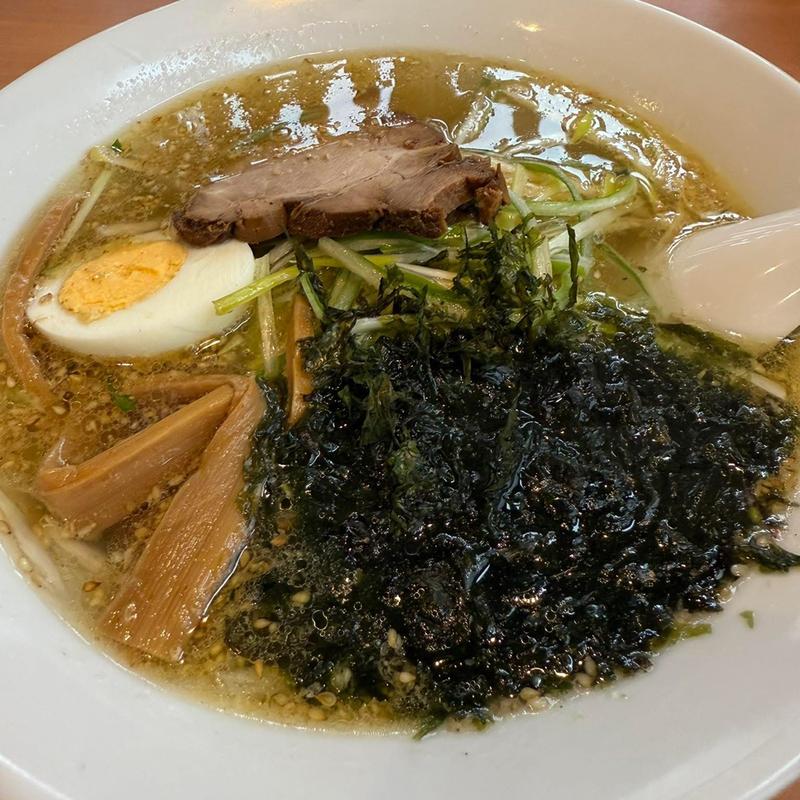 ネギ塩ラーメン(桜木屋本店 (大館店))