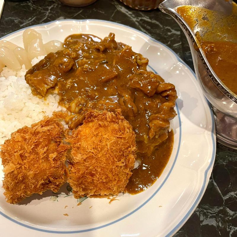 ビーフカリー 中盛 カツ2枚(カリー カイラス)