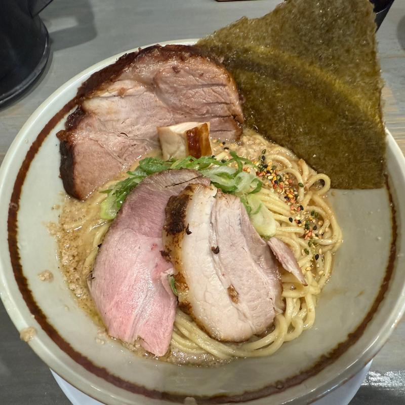 超濃厚なおそば、チャーシュートッピング(麺房 鶏くらふと)