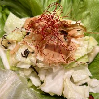 塩昆布キャベツ(和牛めんたい 神楽(かぐら))