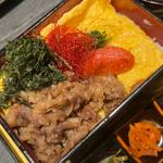 和牛めんたい御膳＋和牛増しセット