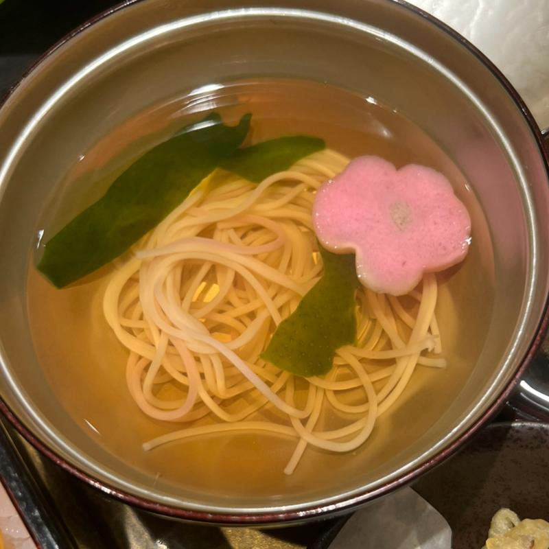 そうめんのお吸い物(和牛めんたい 神楽(かぐら))