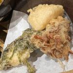 天ぷら三種盛り