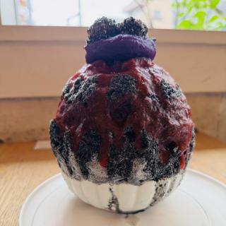 黒胡麻紫芋(TSUJI －お茶とかき氷－)