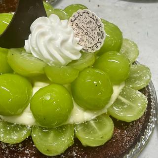 シャインマスカットのタルト