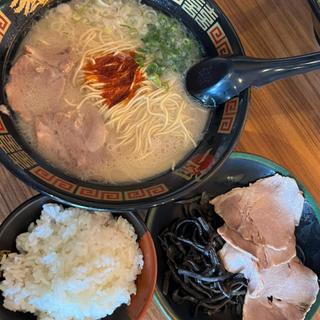 天然豚骨ラーメン お得セット(一蘭 一蘭の森店 )