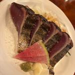 1本釣り 鰹の塩たたき