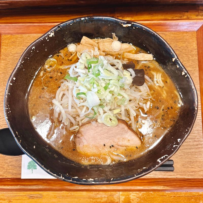 八丁味噌らーめん中盛(らーめん工房 けや木)