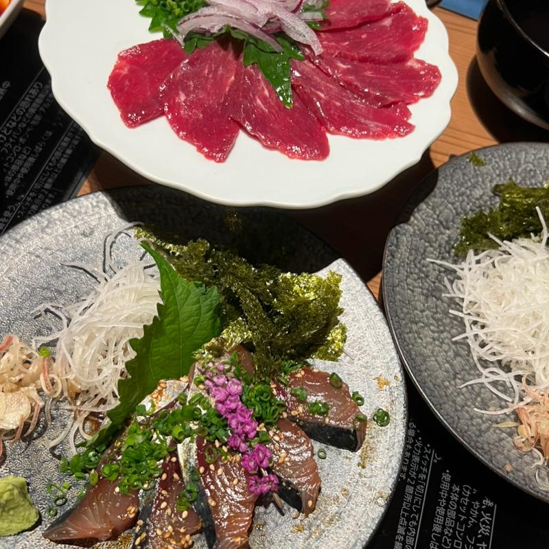 刺身(博多もつ鍋 前田屋 総本店)