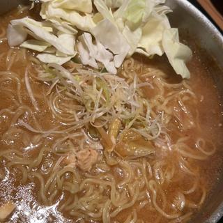 〆ラーメン(博多もつ鍋 前田屋 総本店)