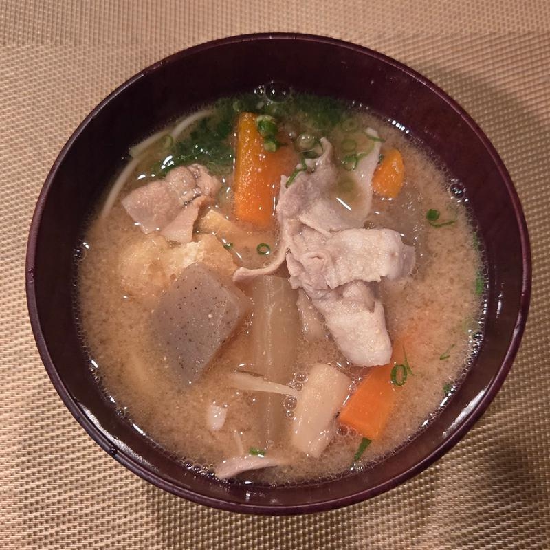 にゅうめん入り とん汁(北新地とん汁家)