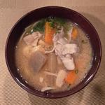 にゅうめん入り とん汁(北新地とん汁家)