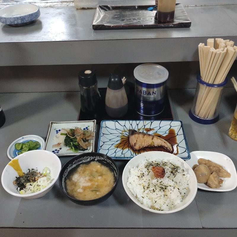 本日の魚定食(宝来家)