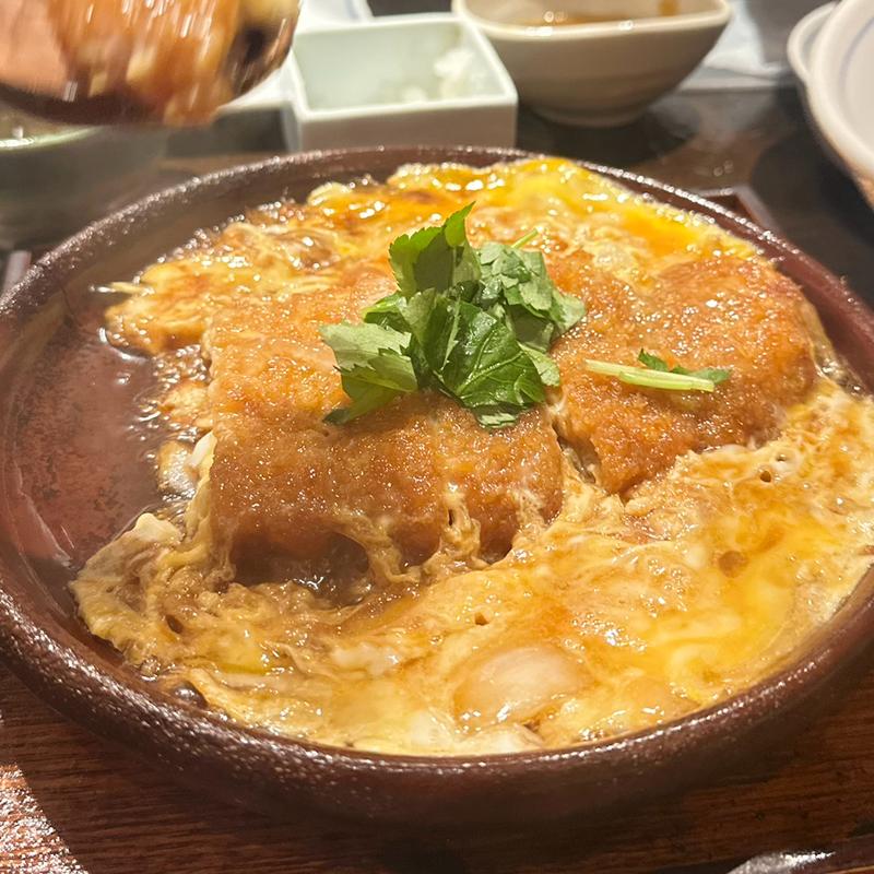 かつ煮(ソバキチ 新丸ビル店)